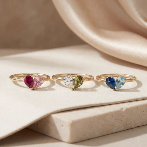 Bague Toi & Moi, exemples de duos